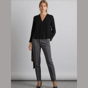 Universal standard black long sleeve blouse, 4XS (0), NWOT